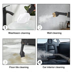 2500W Compact Steam Cleaner | Chemical-Free, High-Pressure & Versatile for Home and Car Cleaning