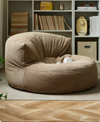 Paloma Bean Bag Cover - Durable Cotton Fabric, Removable & Washable, Ideal for Living Room & Kids' Playroom