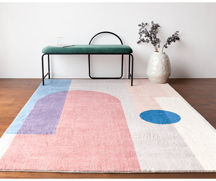 Wool Area Rug Collection - Handcrafted Geometric Patterns for Living Room & Bedroom Decor