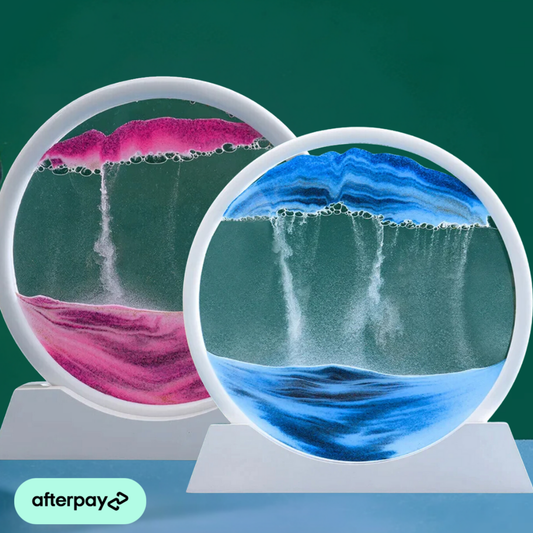 Cosmic Sand Art | Handcrafted, Colorful Patterns for Relaxation & Home Decor