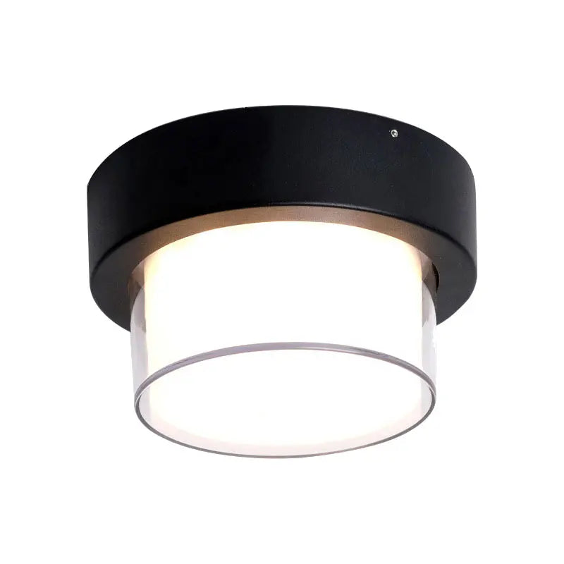 LED Waterproof Outdoor Ceiling Light Fixture - 12W Anti-Mosquito Lighting for Bathroom, Kitchen, Balcony & Porch