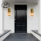 Industrial Outdoor Wall Lamp - Retro Nostalgic Light Fixture for Stairs, Balconies & Garden Decor - Waterproof Wall Sconces