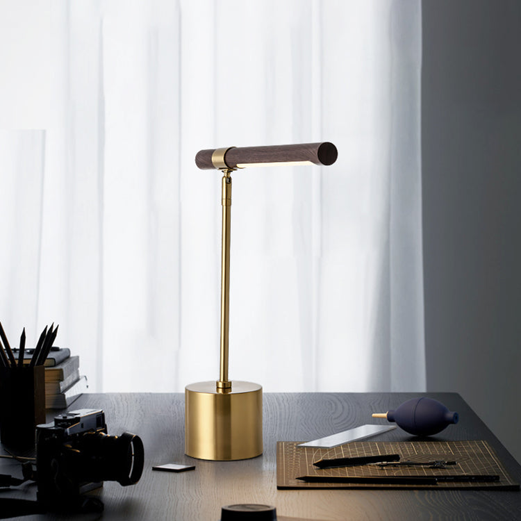 LED Desk Lamp with Adjustable Arm and USB Charging Port for Home Office & Study Use