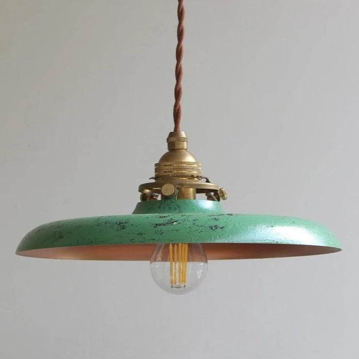 Industrial Vintage Pendant Light Fixture with Edison Bulb for Kitchen, Dining Room, and Bar Lighting