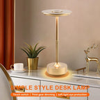 LED Bedside Table Lamp with USB Charging, Touch Control, Tri-Color & Stepless Dimming for Bedroom Nightstand Use