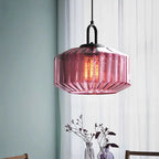 Retro Glass Pendant Light Fixture - Nordic Loft Style for Kitchen Island & Dining Room Lighting