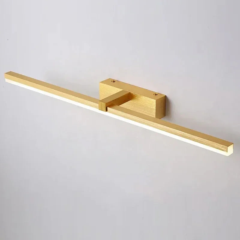 LED Bathroom Mirror Light Fixture - Minimalist Waterproof Cabinet Lighting for Interior Decoration & Vanity Use