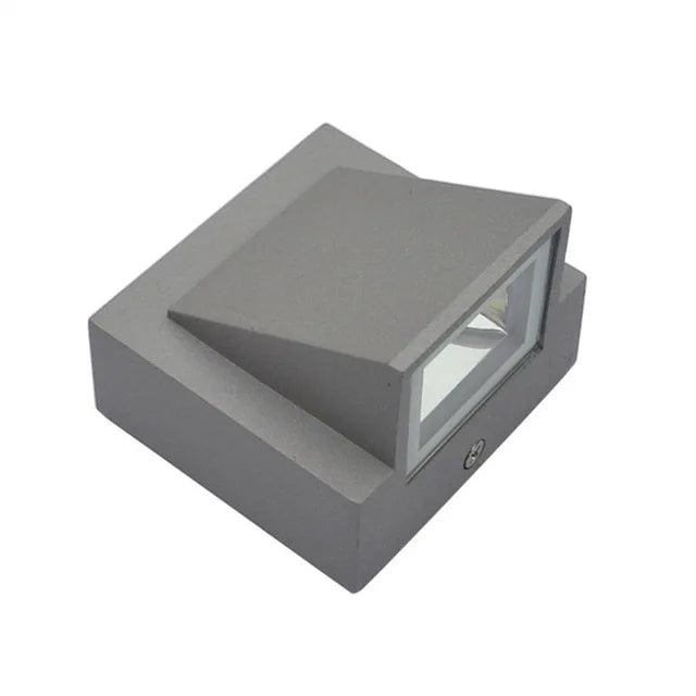 LED Aluminum Wall Light - Waterproof IP65 Outdoor Porch & Garden Lamp, Indoor Bedroom Bedside Lighting Fixture