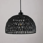 Japanese Hemp Rope Woven Pendant Light Fixture for Restaurant, Tea Room, Bar, and Bedroom Indoor Lighting