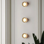 LED Dimple Wall Sconce Light Fixture - Modern Design for Living Room, Bedroom, and Hallway Lighting