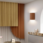 LED Modern Resin Wall Light Fixture - Contemporary Design for Living Room, Hallway & Bedroom Lighting