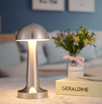 Cordless Dimmable LED Table Lamp - Rechargeable Touch Control for Living Room, Reading, and Bedside Use