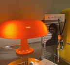 Nordic Mushroom LED Table Lamp - Modern Decorative Light for Home, Bedroom, and Living Room