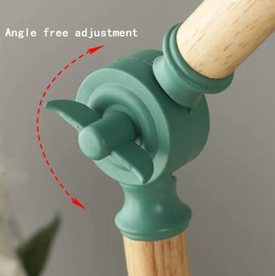 LED Desk Lamp with Wooden Base - Nordic Style Table Lamp for Kids' Room & Creative Workspaces