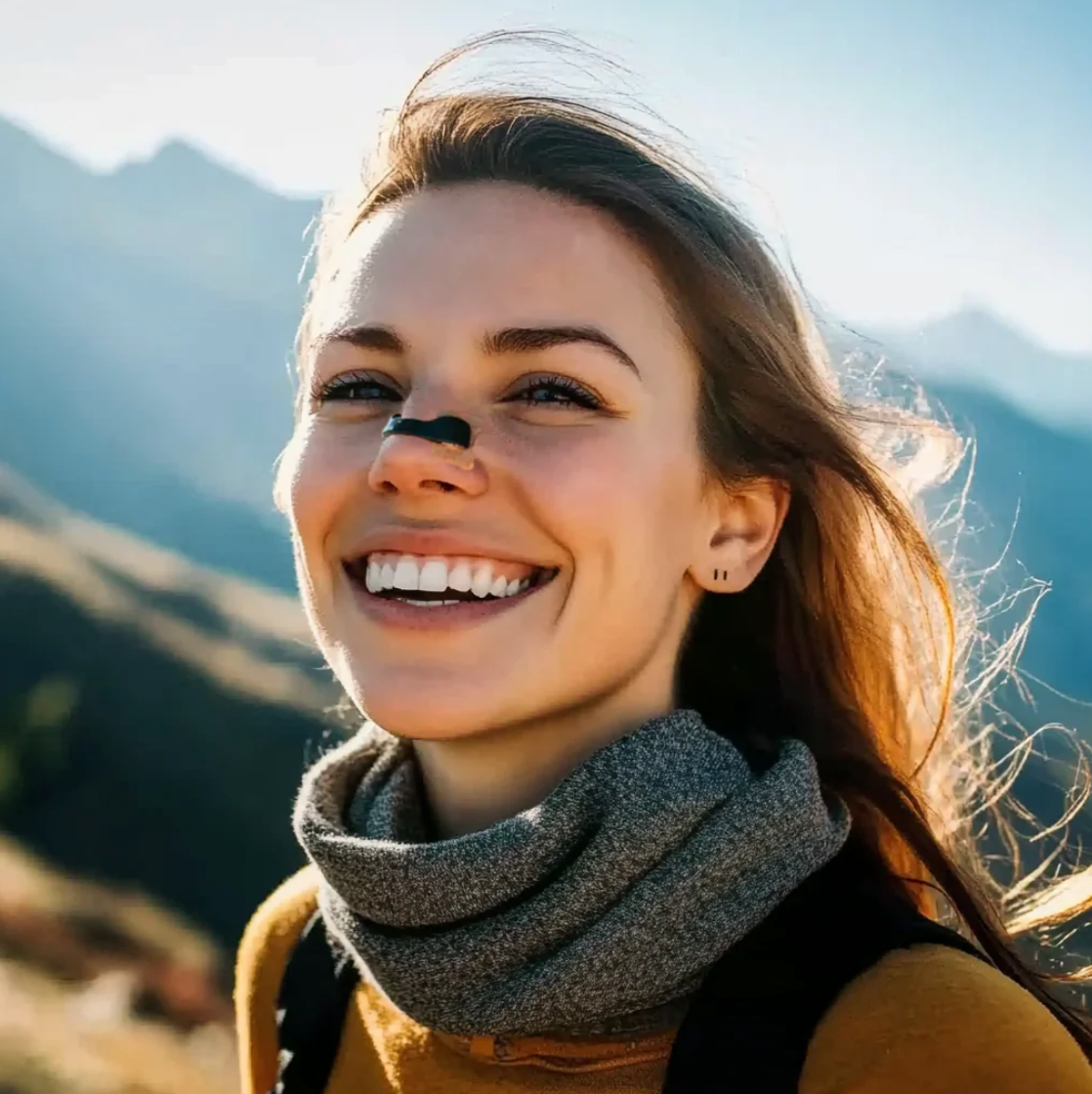 Magnetic Nose Strips for Better Breathing | Non-Invasive, Reusable & Ideal for Snoring Relief and Allergy Congestion