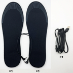 Rechargeable Electric USB Heated Shoe Insoles, Warm Feet Pads for Cold Weather, Comfortable Foot Warmers for Winter Use