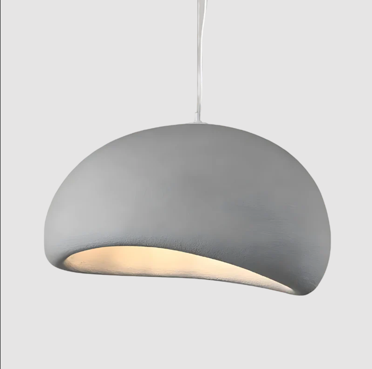 Nordic Wabi Sabi Pendant Light - Minimalist Hanging Fixture for Dining Room & Living Room Decor