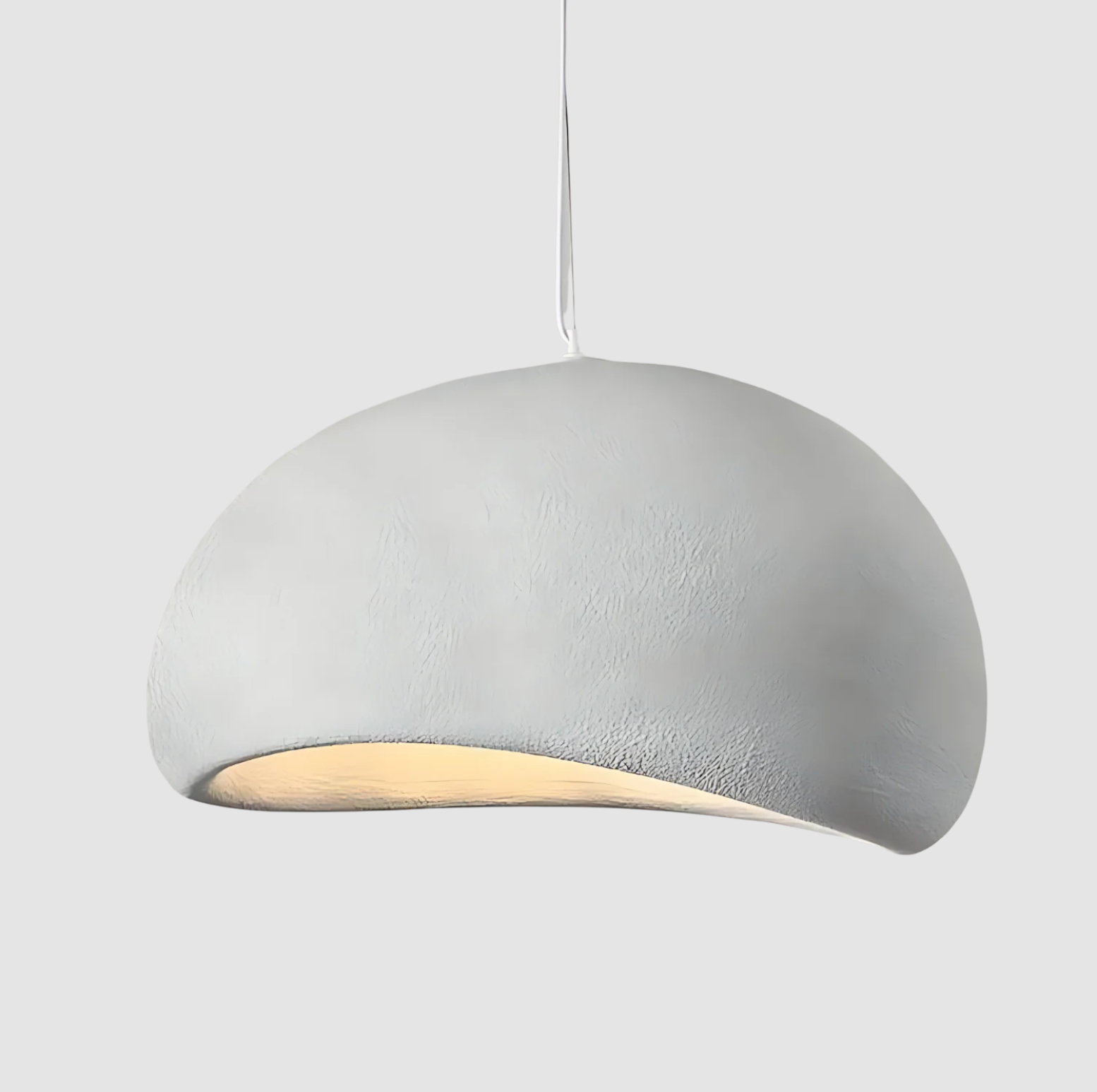 Nordic Wabi Sabi Pendant Light - Minimalist Hanging Fixture for Dining Room & Living Room Decor