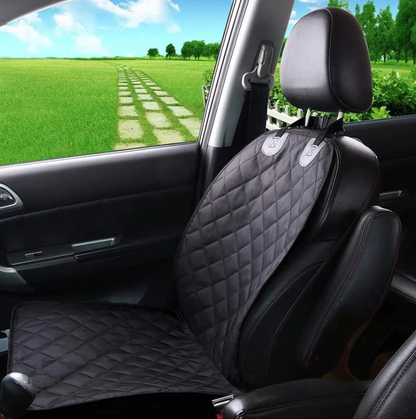 Waterproof Front Seat Protector for Dogs | Non-Slip, Scratch-Resistant & Easy to Install for Clean Car Journeys