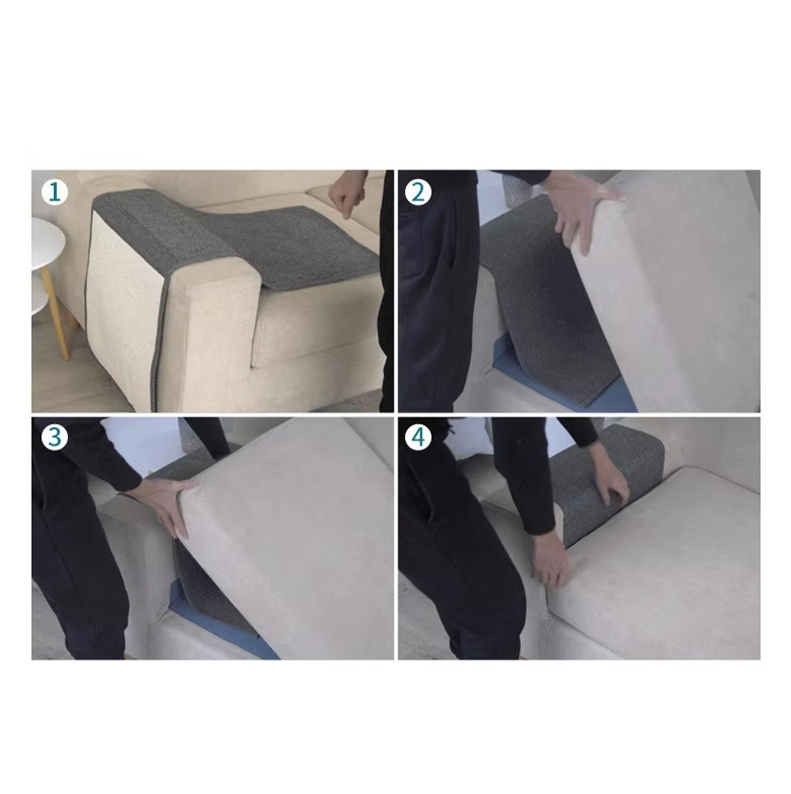 Sofa Scratch Protection Mat | Durable Sisal Armrest Cover for Cat Claw Grooming & Furniture Defense