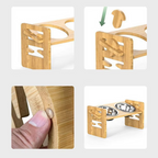 Elevated Pet Feeding Station | Ergonomic, Adjustable Height & Hygienic Stainless Steel Bowls for Small to Large Pets