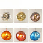 Colorful Postmodern Lava Pendant Lamp - 15" Creative Lighting Fixture for Bar, Desk, Living Room & Dining Room