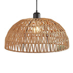 Japanese Hemp Rope Woven Pendant Light Fixture for Restaurant, Tea Room, Bar, and Bedroom Indoor Lighting