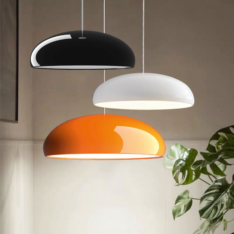 LED Pendant Light - Italian Design Fixture with Adjustable Height for Kitchen, Dining Room, and Living Room Lighting