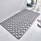 Non-Slip Antibacterial Shower Mat | Durable PVC, Powerful Suction & Ideal for Families, Seniors, and Daily Use