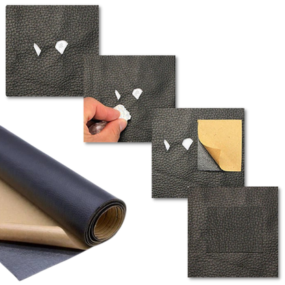 Self-Adhesive Leather Repair Patch for Couch & Sofa - Easy DIY Fix - Bunnings Style Solution