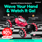 Gesture Sensing Car | Advanced Gesture Control with Watch Remote for Kids and Adults
