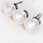 LED Dimmable Round COB Ceiling Downlight 3W-18W for Home Lighting & Energy-Efficient Illumination