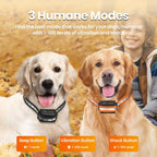 Electronic Dog Training Collar with Remote Control | Waterproof, 1000m Range & Multi-Mode for Effective Behavior Correction