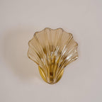 Shell Wall Light Fixture - Coastal Style Sconce for Living Room, Bedroom, and Hallway Decor