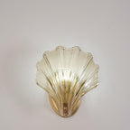 Shell Wall Light Fixture - Coastal Style Sconce for Living Room, Bedroom, and Hallway Decor