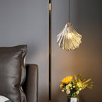 Shell Mini Pendant Light Fixture - Coastal Style Hanging Lamp for Kitchen Island & Dining Room