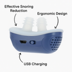 Electric Anti-Snoring Nasal Dilator | Ergonomic, USB Rechargeable & Ideal for Sleep Apnea Relief and Restful Nights