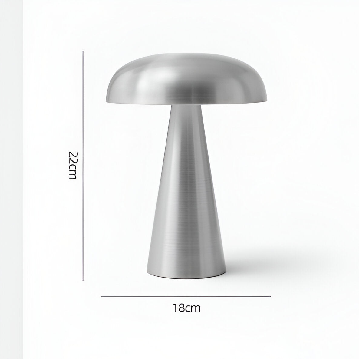 Mushroom Table Lamp with Adjustable Brightness – Modern Design for Living Room & Bedroom Lighting