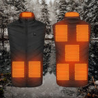 Heated Gilet Jacket for Men and Women, Lightweight Body Warmer, Rechargeable, Perfect for Outdoor Activities & Cold Weather