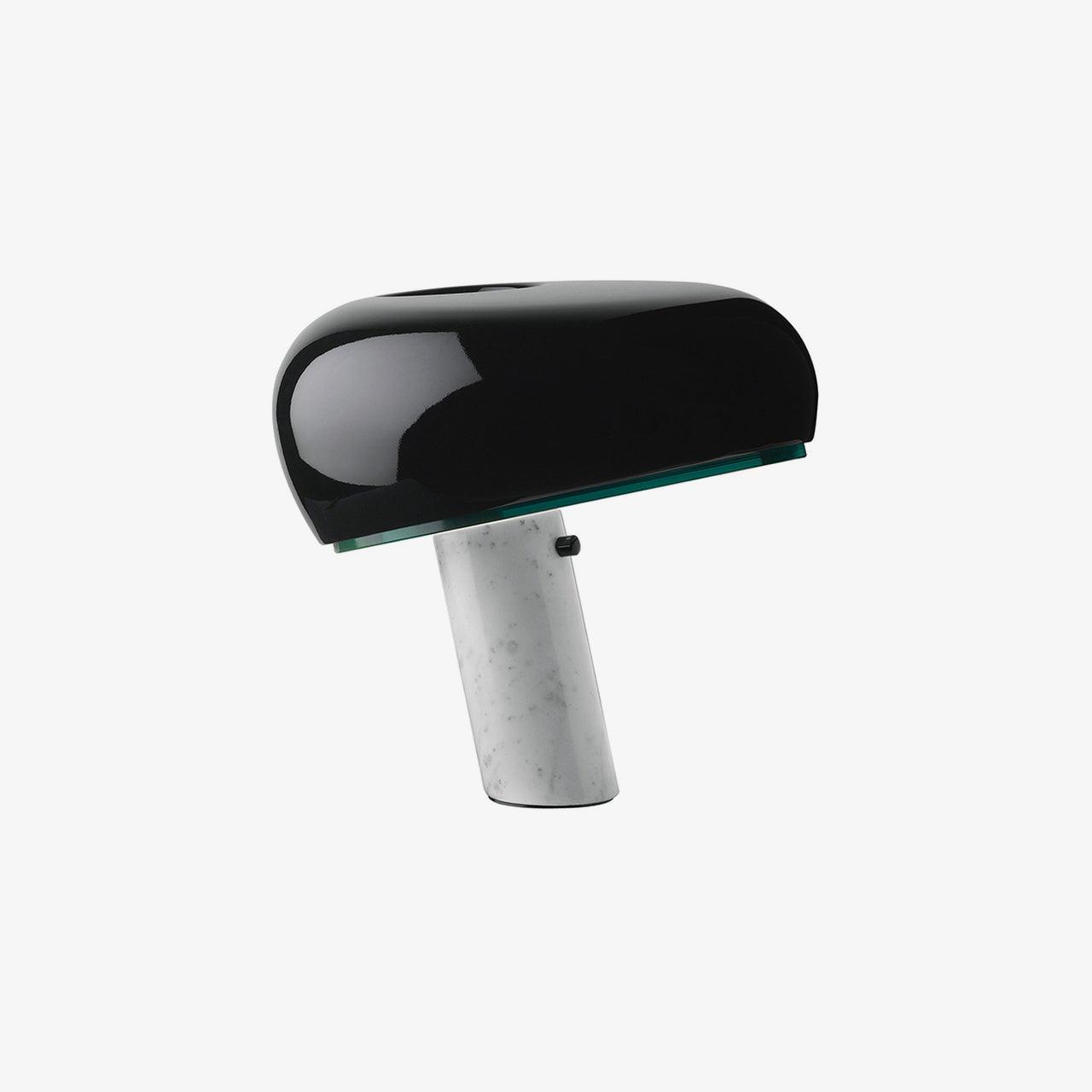 Marble Table Lamp with Modern Design for Living Room, Bedroom & Office Decor