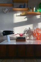 Marble Table Lamp with Modern Design for Living Room, Bedroom & Office Decor