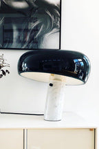 Marble Table Lamp with Modern Design for Living Room, Bedroom & Office Decor