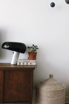 Marble Table Lamp with Modern Design for Living Room, Bedroom & Office Decor