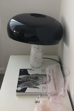 Marble Table Lamp with Modern Design for Living Room, Bedroom & Office Decor