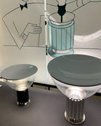 Marble Table Lamp with Modern Design for Living Room, Bedroom & Office Decor