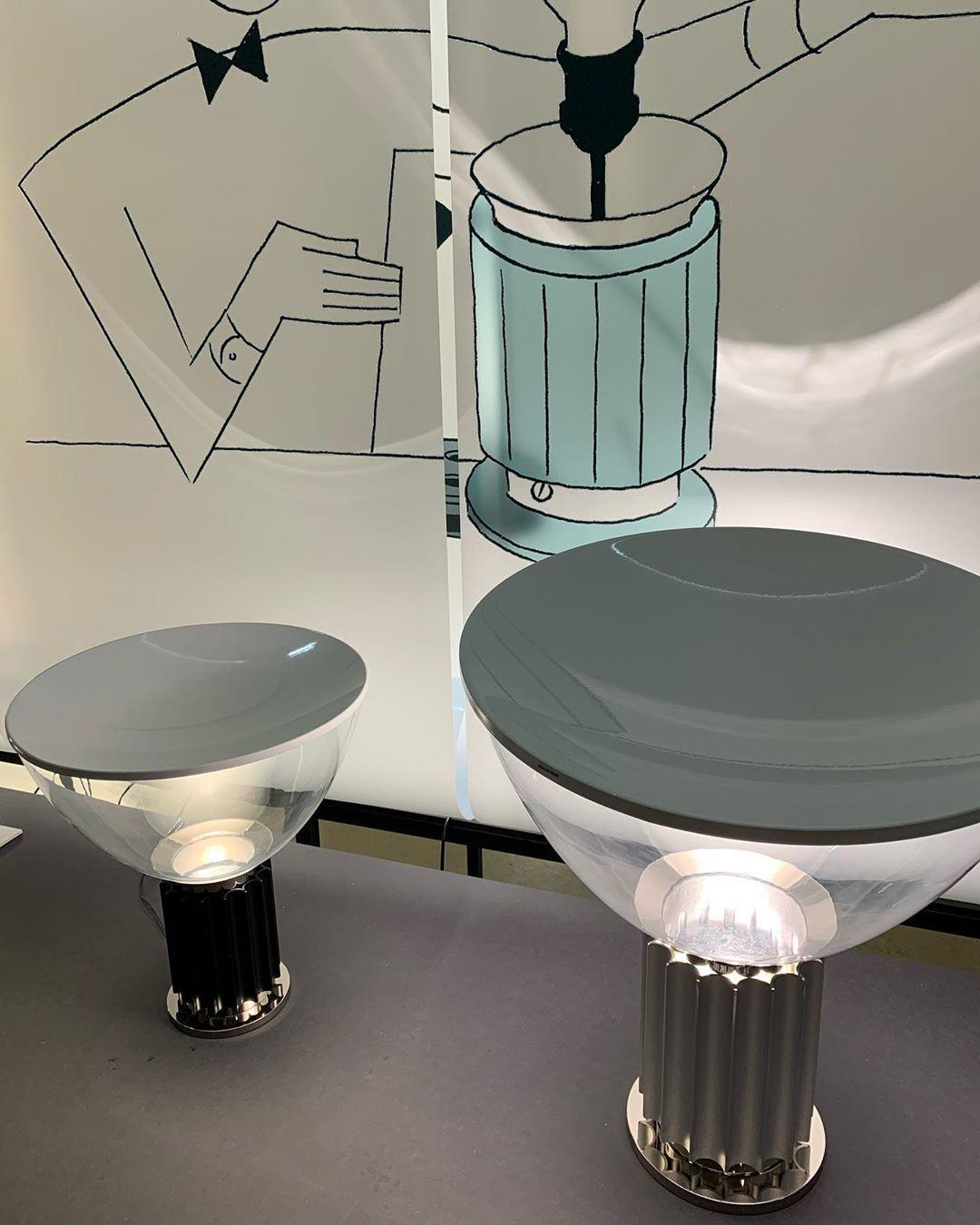 Marble Table Lamp with Modern Design for Living Room, Bedroom & Office Decor