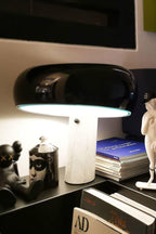 Marble Table Lamp with Modern Design for Living Room, Bedroom & Office Decor