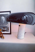 Marble Table Lamp with Modern Design for Living Room, Bedroom & Office Decor