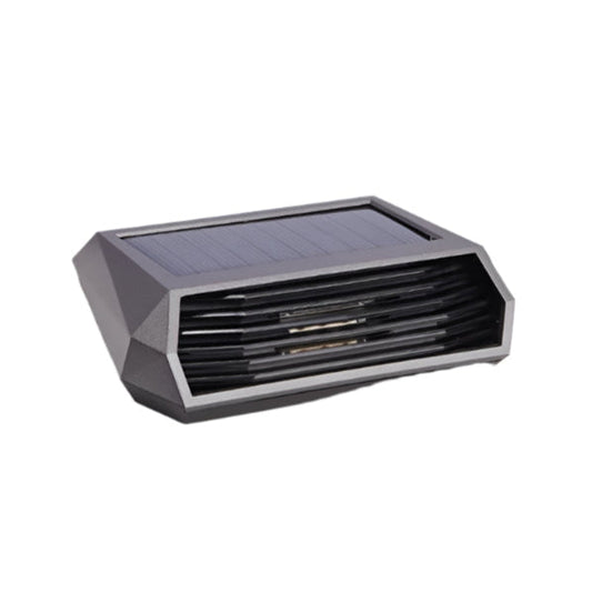 Solar Car Air Purifier | Ozone & Negative Ion Technology with Built-in Parking Number Plate for Clean Air & Convenience