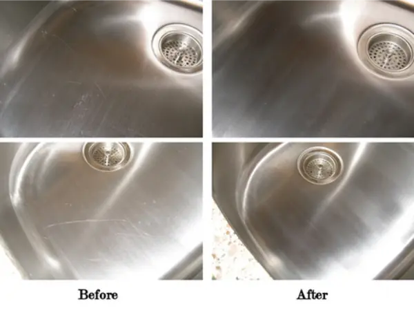 Stainless Steel Scratch Remover | Restores Rust, Discoloration & Scratches for Uncoated Metal Surfaces